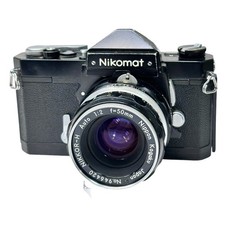 Nikon Nikomat FT Black 50mm f/2 Auto Lens Body Used with Guarantee