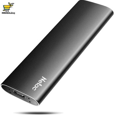 USB Externe SSD 250GB - Hohe Geschwindigkeit USB 3.2 Gen 2, Aluminium - Portable