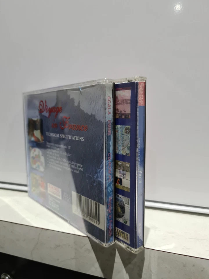Vintage Voyage In France & History and Splendour of Paris EMME Software CD-Rom - Image 3 of 4