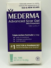 Mederma Advanced Scar Gel 0.7 oz Scar Treatment and Skin Care Expires 11/2027