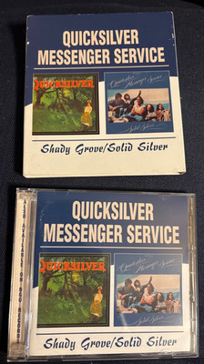 Quicksilver Messenger Service Shady Grove/Solid Silver w/SLIPCASE 2 CD FREE SHIP