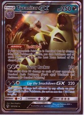 2018 TYRANITAR GX 121/214-LOST THUNDER Pokemon ULTRA RARE HOLO -NM on eBay