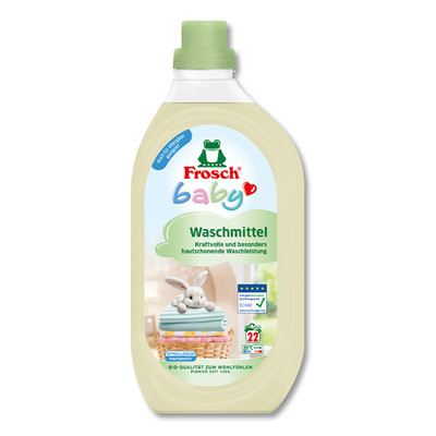 Frog Baby Laundry Detergent Liquid Laundry Detergent Skin Gentle Allergy Sufferers 22 WL 1.5L