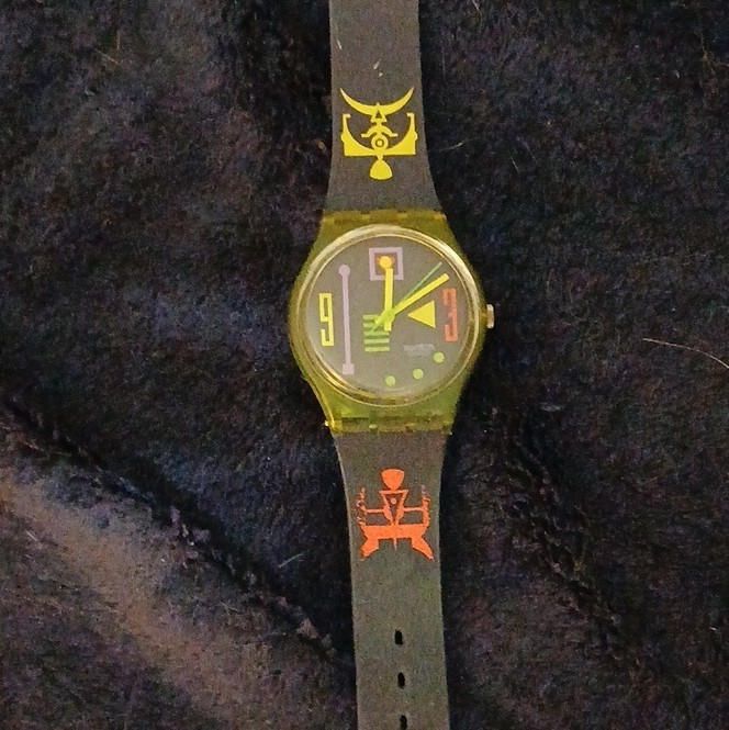 Наручные часы Swatch watch Black Strap,