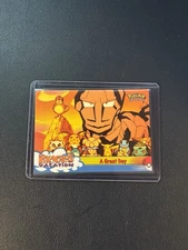 1999 Tv Series Pokémon A GREAT DAY No. 58 Pikachu 's Vacation (Topps) 1st Print