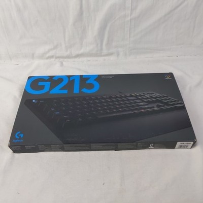 Logitech G Prodigy G213 RGB Gaming Keyboard Backlit - SEALED