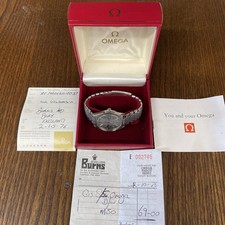 Omega Geneve automatic Day Date 1660120-1037 1976 Receipt Box And Papers.