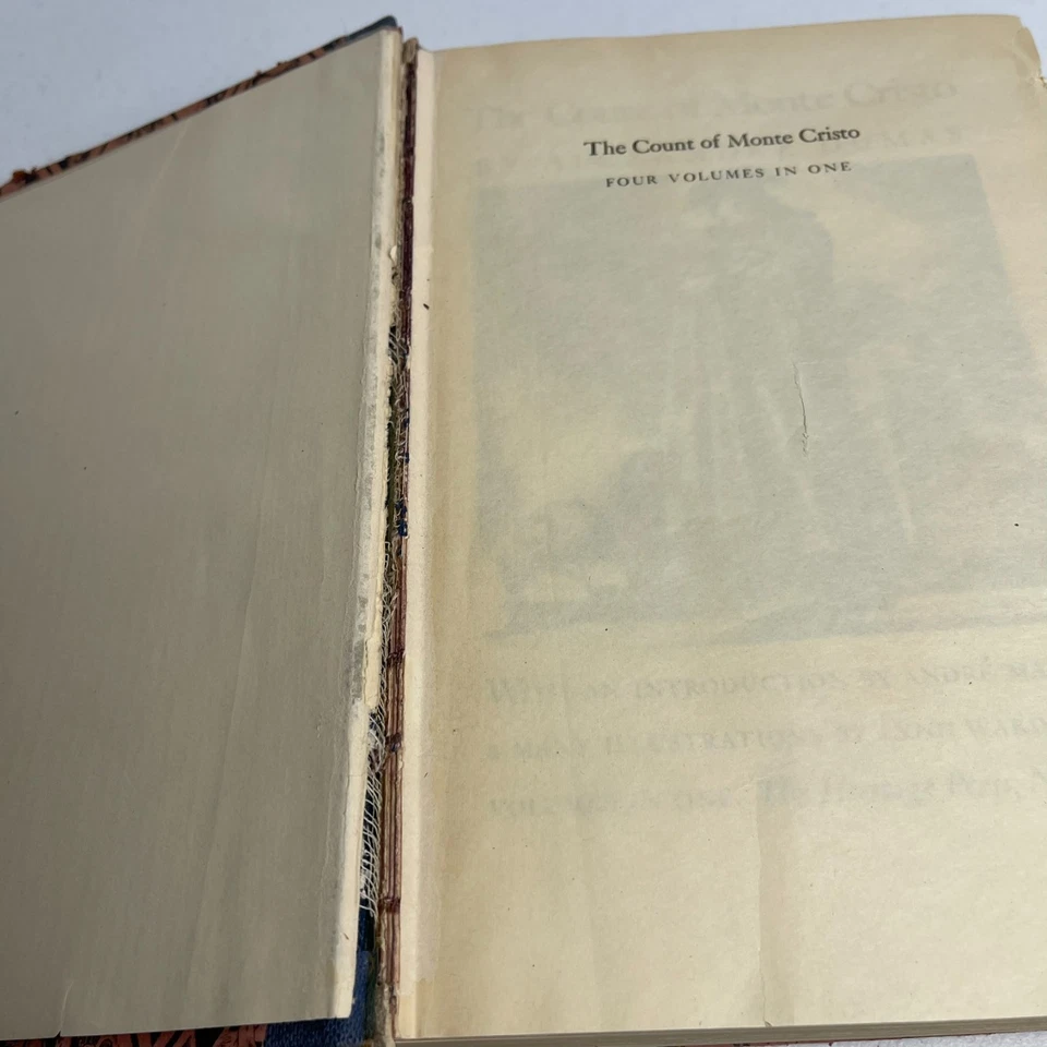 Редкий Граф Монте-Кристо Александр Дюма, 1941 Heritage Press - Изображение 3 из 4