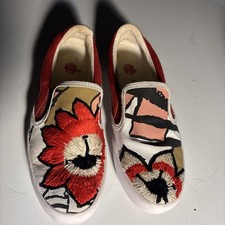 MALIPARMI    JUNGLE PRINT  SLIPPER  Size 36   Red, white and khaki