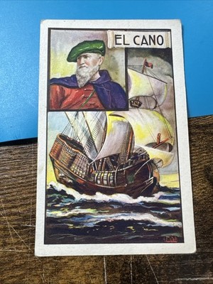 1940 s juan sebastian de elcano Vintage RARE  Amatller Hombres Eminentes
