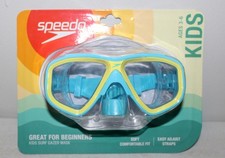 SPEEDO Kids Surf Gazer Mask Ages 3-6 Soft Comfortable Fit Easy To Adjust Straps