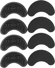 10 PCS Rubber Sole Heel Savers Toe Plates Taps DIY Glue on Shoe Repair Pads