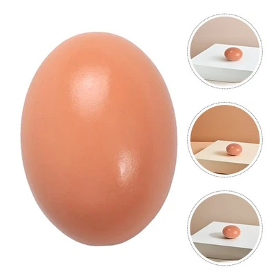 9 Pcs Poule Faux Oeufs De Œufs En Bois À Faire Soi-même Bricolage Pâques - Photo 1/4