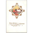 Postcard Good Wishes for a Happy Birthday Columbus Ohio