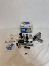 JVC GR-D375U Mini DV Camcorder Cleaned Used Tested Complete Amazing Shape