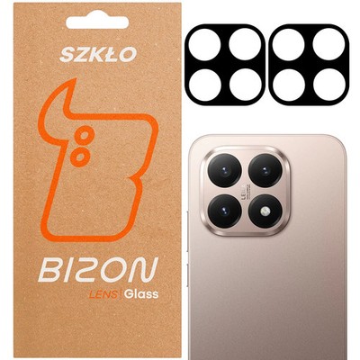 2x Kameraglas für Xiaomi 15T Bizon Objektivschutzglas Kameraschutz Hartglas Glas