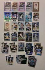 2022 Josh Lowe Rookie 35 Card Lot W/ Mini  Auto, Refractors, Parallels, & Base
