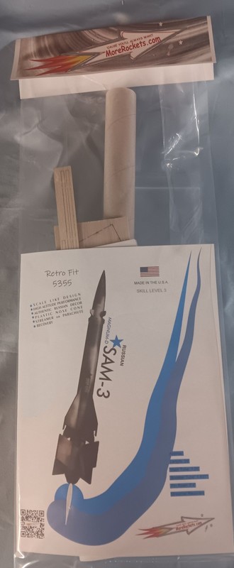 New Kit RUSSIAN SAM-3 MAGNUM-D  MoreRockets not Centuri