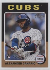 2024 Topps Heritage High Number Alexander Canario #676 0nr3
