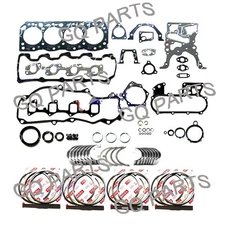 5L Overhaul Re-ring Kit Ring Gasket Bearing For Toyota HILUX HIACE Engine Parts