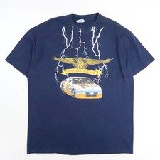 Vintage Loy Allen Hooters Racing Lightning T-Shirt Size XL