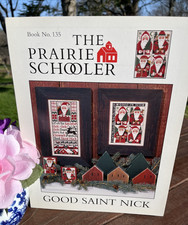 GOOD SAINT NICK Book No. 135 #135 Prairie Schooler Counted Cross Stitch Chart