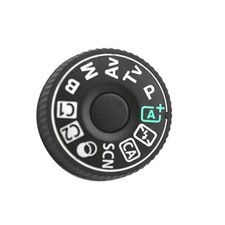 Top Mode Function Dial Button Cover Replacement Parts For Canon EOS 80D Camera