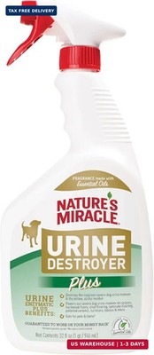 Nature's Miracle Urine Destroyer Plus for Dogs, Enzymatic Formula for Severe Dog