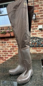 RedHead® PVC Hip Waders for Men 13 Brown PVC 100% Waterproof
