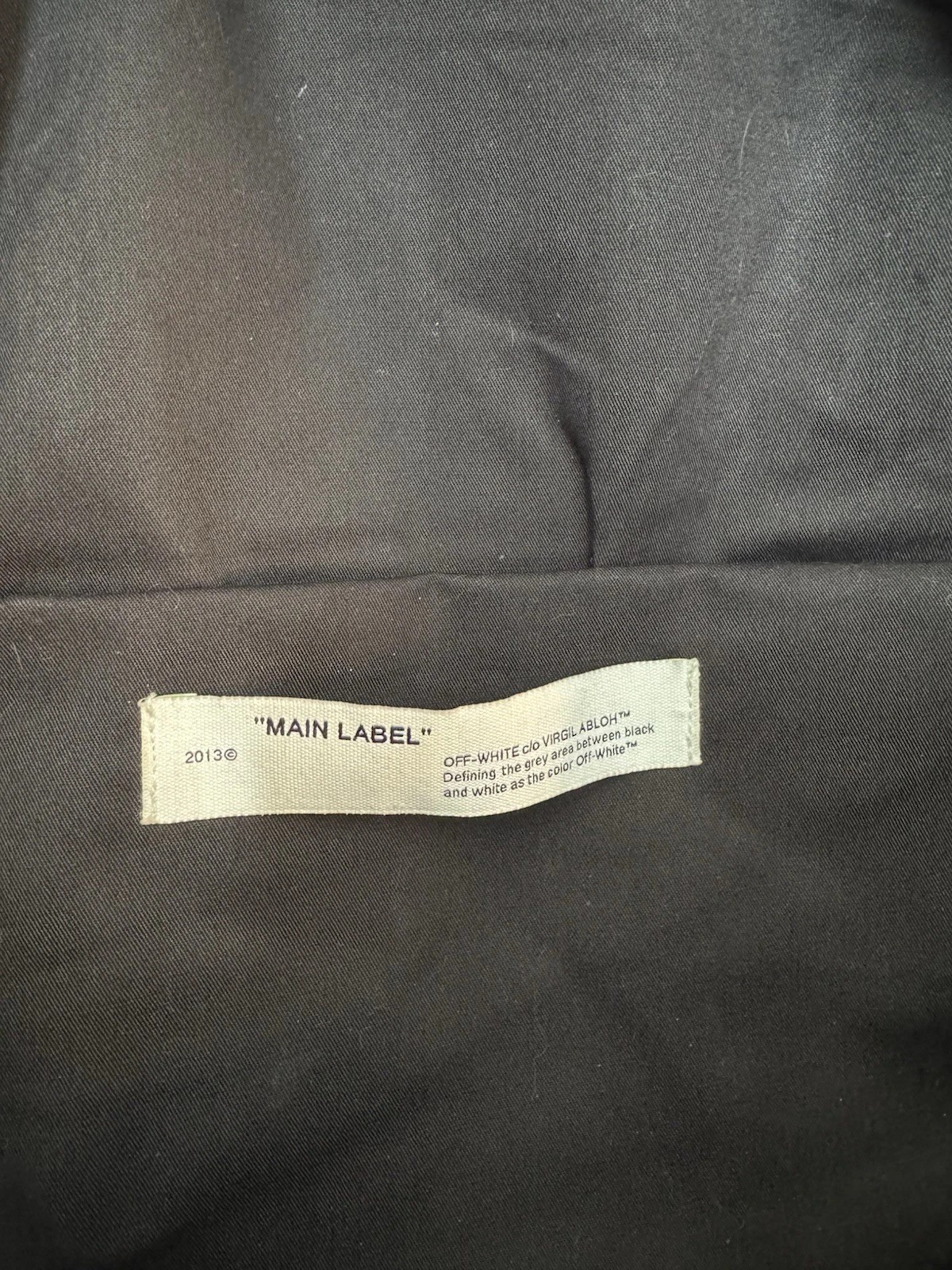 Off White Arrow Backpack Rucksack Black White - image 6