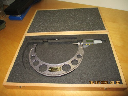 Micromaster 60.30073 digital Mikrometer Außenmikrometer Bügelmessschraube 6 - 7"