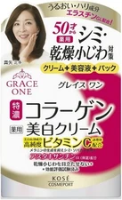 Kose Grace One Whitening Perfect Cream 100g Aging Face care Japan^