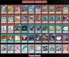 5D's Yusei Legendary Deck Yugioh Stardust Synchron L5DD * No Fuwalos *