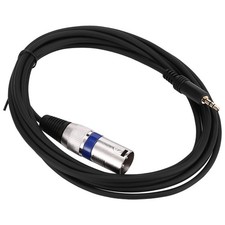 3 Meters 3.5mm Stereo Jack Plug to 3 Pin XLR Male Cable Microphone Audio8481