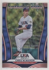 2020 Panini Donruss American Pride Blue 54/249 AJ Puk Chris McMahon #AP25 4z8