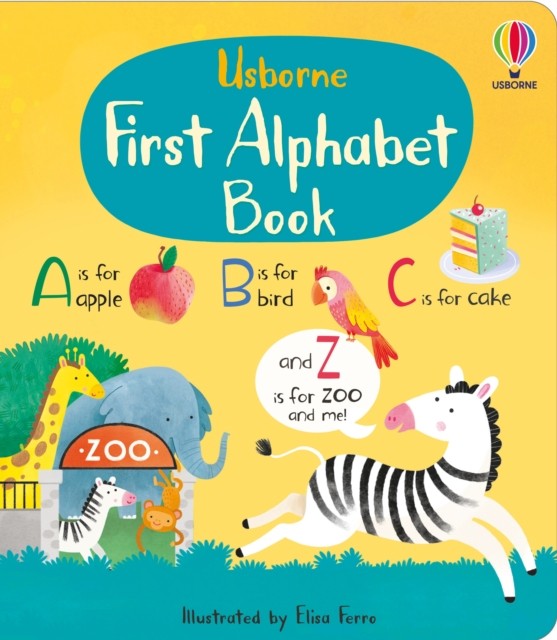 First Alphabet Book by Mary Cartwright (Board book)
