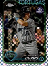 2024 Topps Pro Debut Connor Burns #PDC-49 Chrome X-Fractor Daytona Tortugas 24B