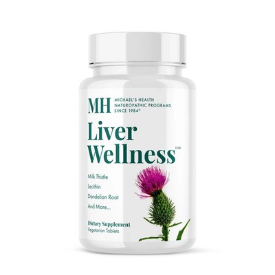 MH Michael's  Health Naturopathic Liver Wellness - 60 Vege Tabs - Newest Exp