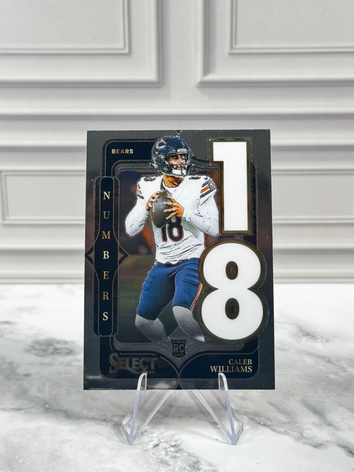 2024 Panini Select - Select Numbers Caleb Williams #19 (RC)