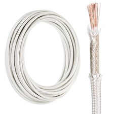 Mica High Temperature Wire, 10Ft 17AWG -60~500 Degrees Celsius, Mica Glass Fi...