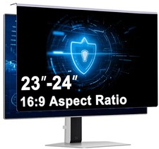 24 Hanging Privacy Screen Protector for Monitor, Fits 23 24 Frameless, 28 ...