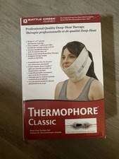 Battle Creek Thermophore Moist Heat Pad Neck Model 077 4"x17" Petite New