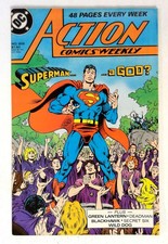 Action Comics #606 Green Lantern Deadman DC (1988) VF