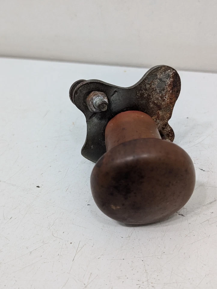 ACCESORIO DE COLECCIÓN PERILLA DE DIRECCIÓN SUICIDA RECUBIERTA DE GOMA - TRACTOR, Rat Rod Hot Rod Foto 2 de 4