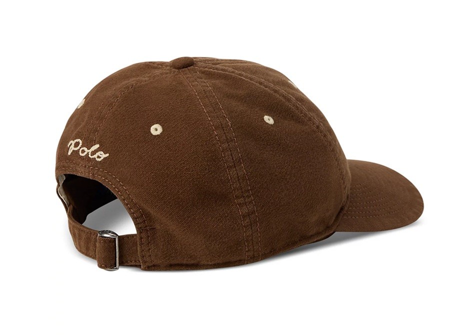Polo Ralph Lauren Men's P Patch Brushed Cotton Ball Cap - One Size