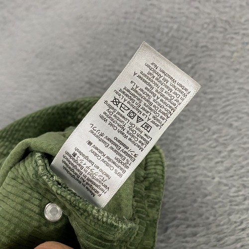 Crewcuts J.CREW Corduroy Overalls Kids size 5 Green Cargo Wide Wale Preppy - Picture 4 of 9