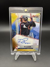 Travis Bazzana - 2025 Bowman's Best GOLD Diamond Auto /50 🔥 Guardians