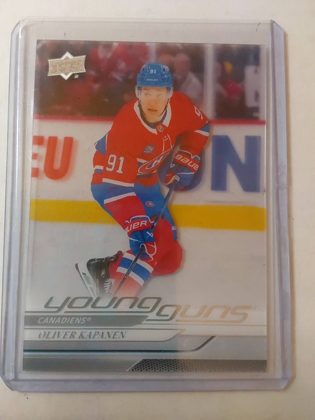 2024-25 Upper Deck Series 2 - Young Guns Oliver Kapanen #461 Clear Cut (RC)