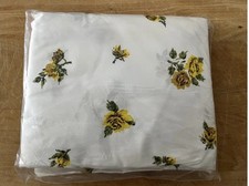 Vintage Sears Full Fitted Bottom Sheet New Old Stock Made in USA Allover Floral