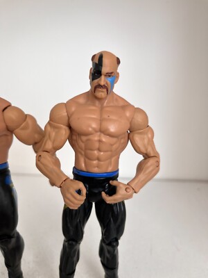 WWE ROAD WARRIORS MATTEL WRESTLING FIGURES BATTLE PACKS